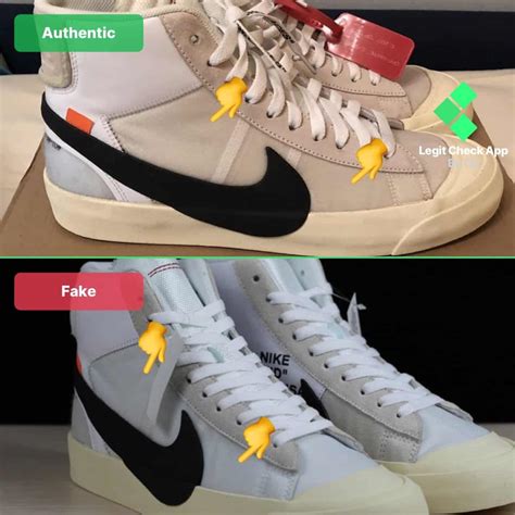 nike blazer off white real vs fake|black off white blazer reaper.